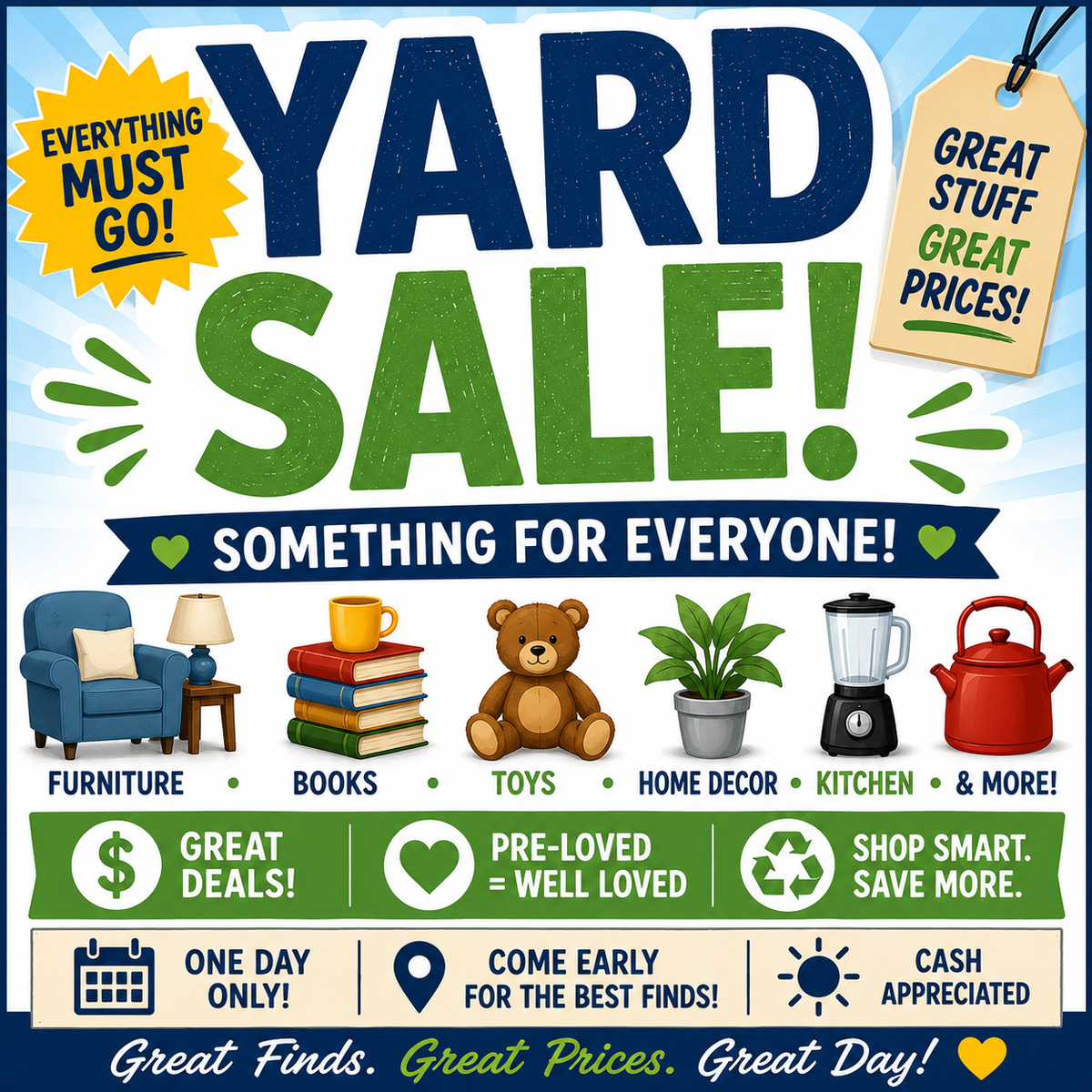 YARD SALE!!  This Saturday July 18  8am-noon  Syracuse, Davis County -Home Goods, Decor, Furniture, Jewelry, Toys, & MUCH More!