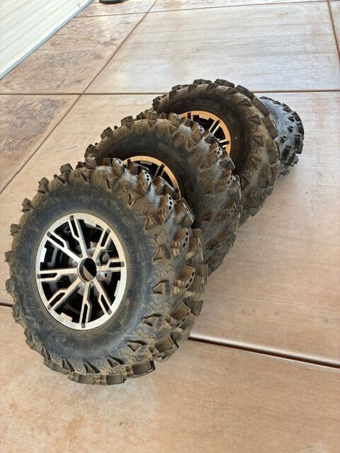 UTV (Side-by-Side) rims with new tires