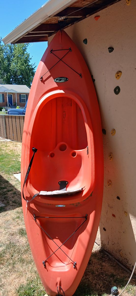 Clearwater Affinity 8.6 Orange Kayak - Used, Sit-in