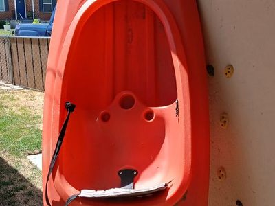 Clearwater Affinity 8.6 Orange Kayak - Used, Sit-in