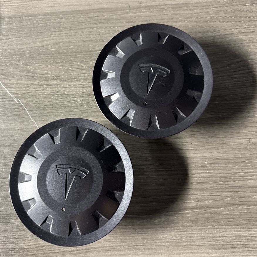 OEM 2x Tesla Model 3 Y Tuberbine Center Caps