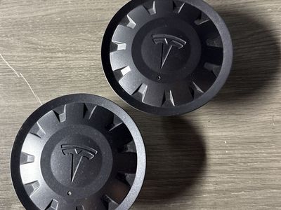 OEM 2x Tesla Model 3 Y Tuberbine Center Caps