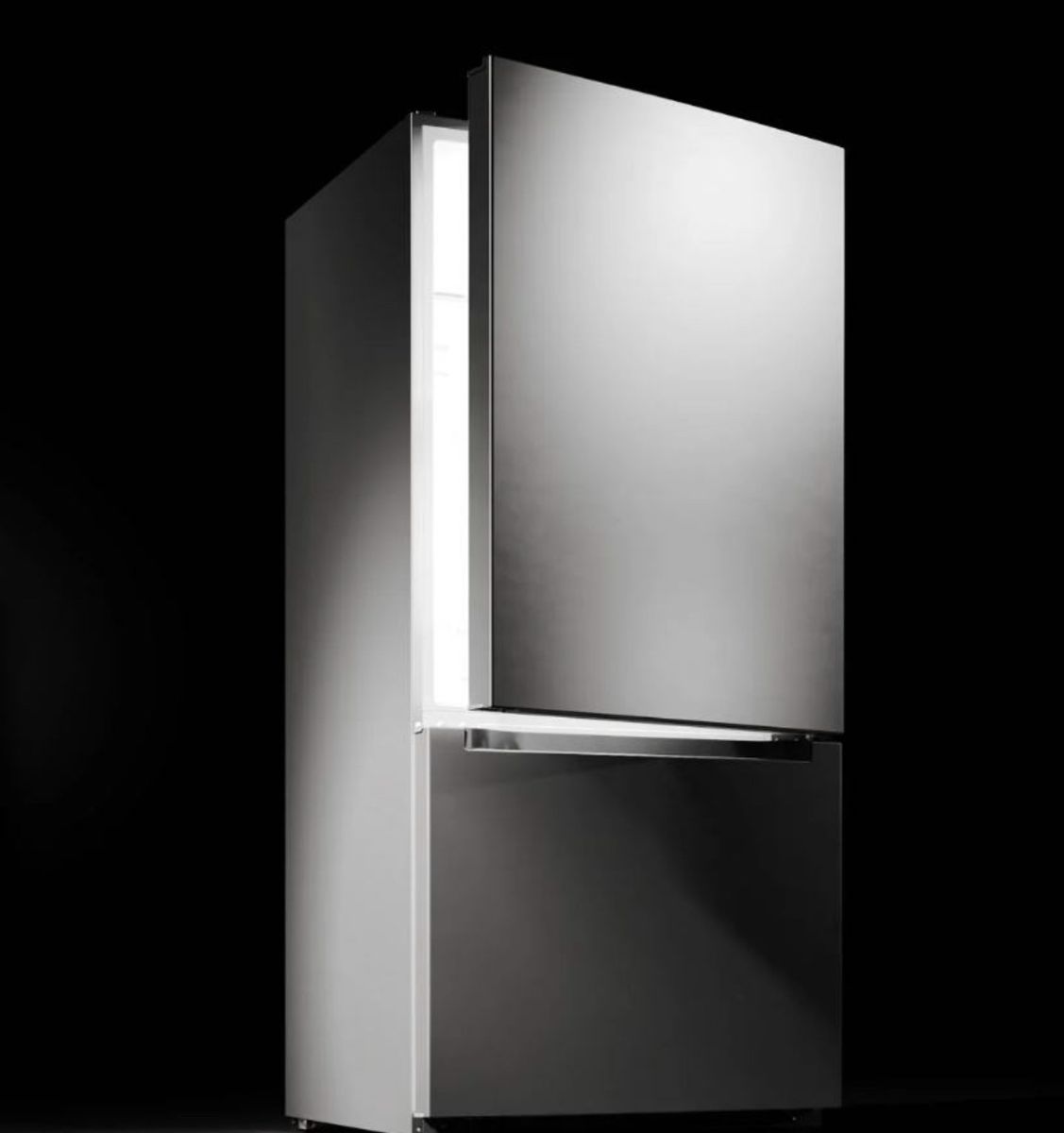 New Midea fridge Stainles Steel