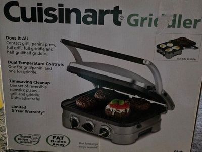 Cuisinart 5 in 1 Griddler new in box $125
