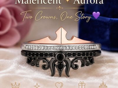 Enchanted Disney Fine Jewelry Black Rhodium and 14