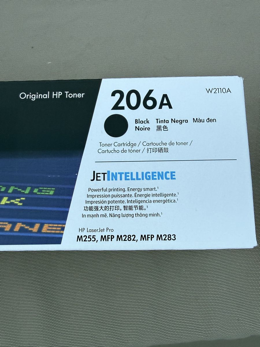 HP Laserjet 206A Black Original HP Toner