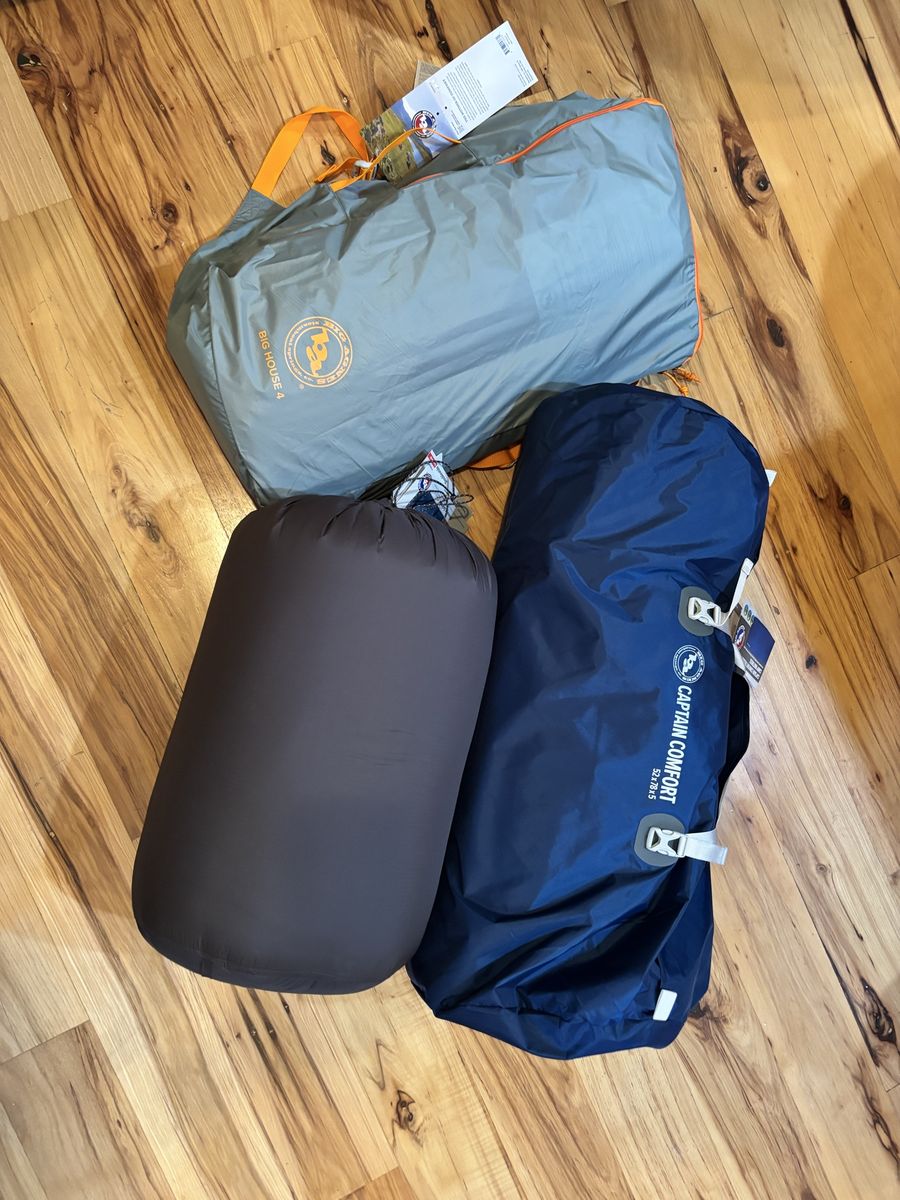 Big Agnes Camping Gear-New