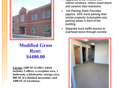 3000 SF Office/Warehouse in American Fork