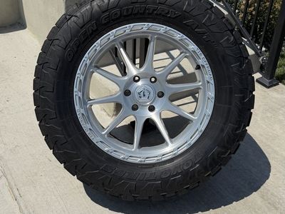 Ford F150 Raptor Rims and Tires 35/12.50R20 Toyo AT3 Load E Like New