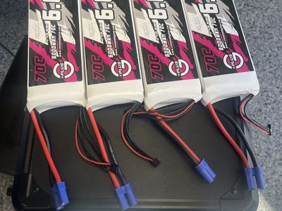 CNHL G+Plus 6000mAh 14.8V 4S 70C Lipo Battery with EC5 Plug