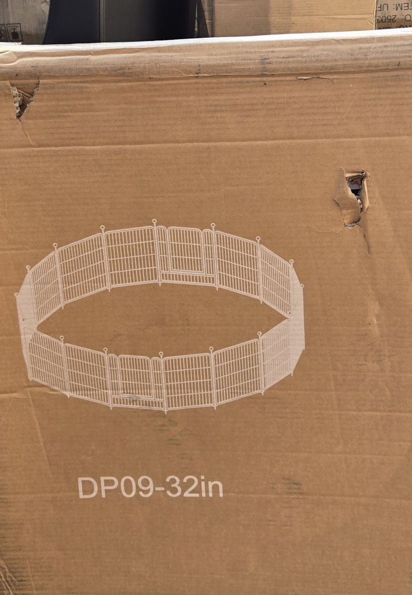 DP09-32in Dog Playpen - 16 Panels, 32-inch height