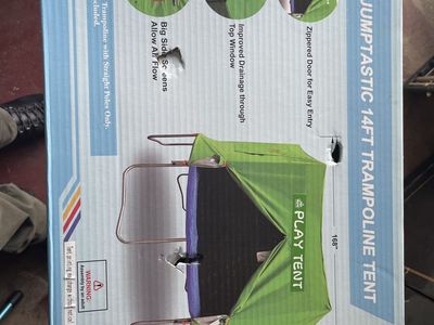 Trampoline tent