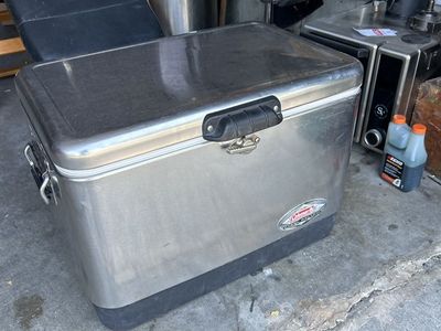 Coleman Stainless Steel Cooler.