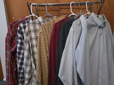 Assorted Men's Long and Short Sleeve Casual Shirts Lot