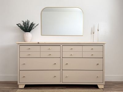 Neutral Wood Dresser