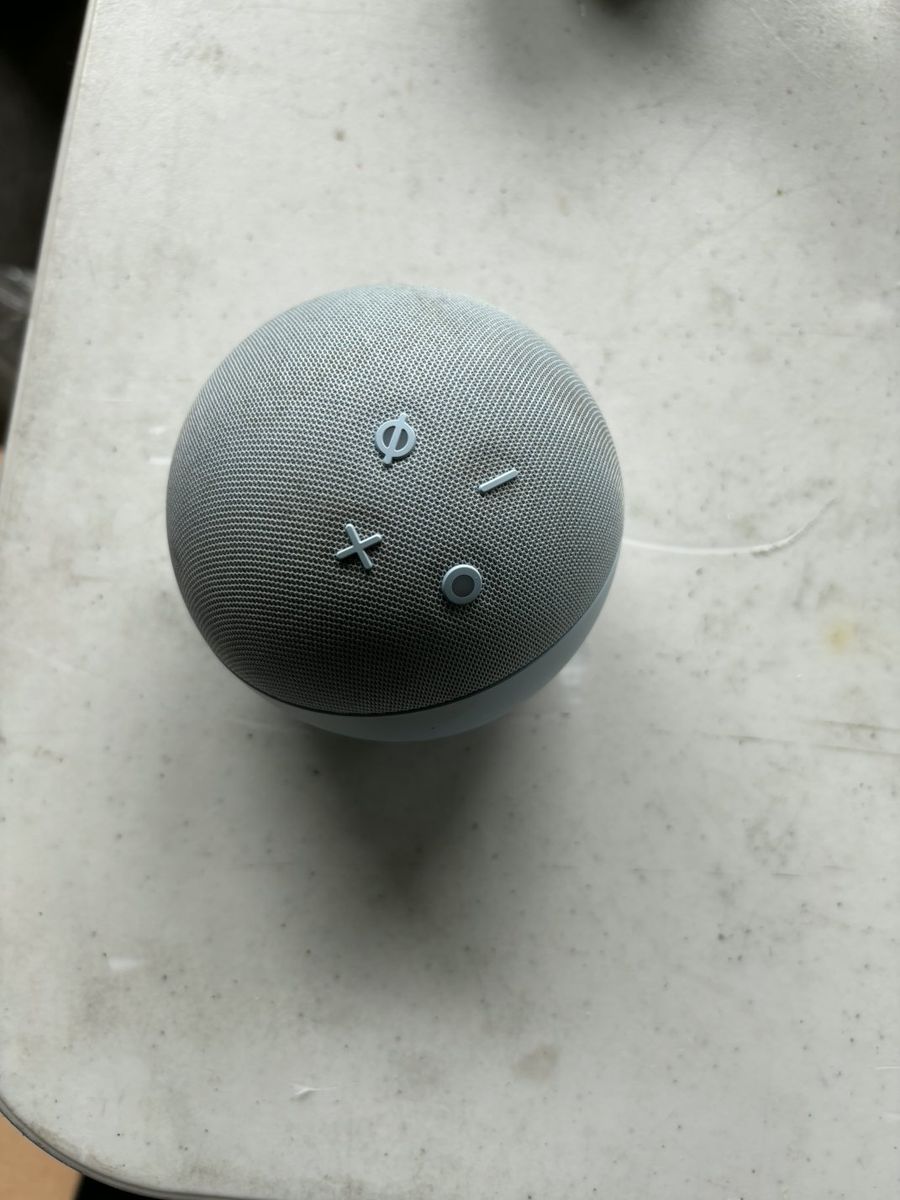 Amazon Echo Dot Smart Speaker Gray Used