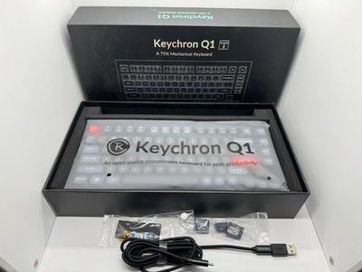 Keychron Q1 Version 2 QMK Mechanical Keyboard for Productivity or Gaming