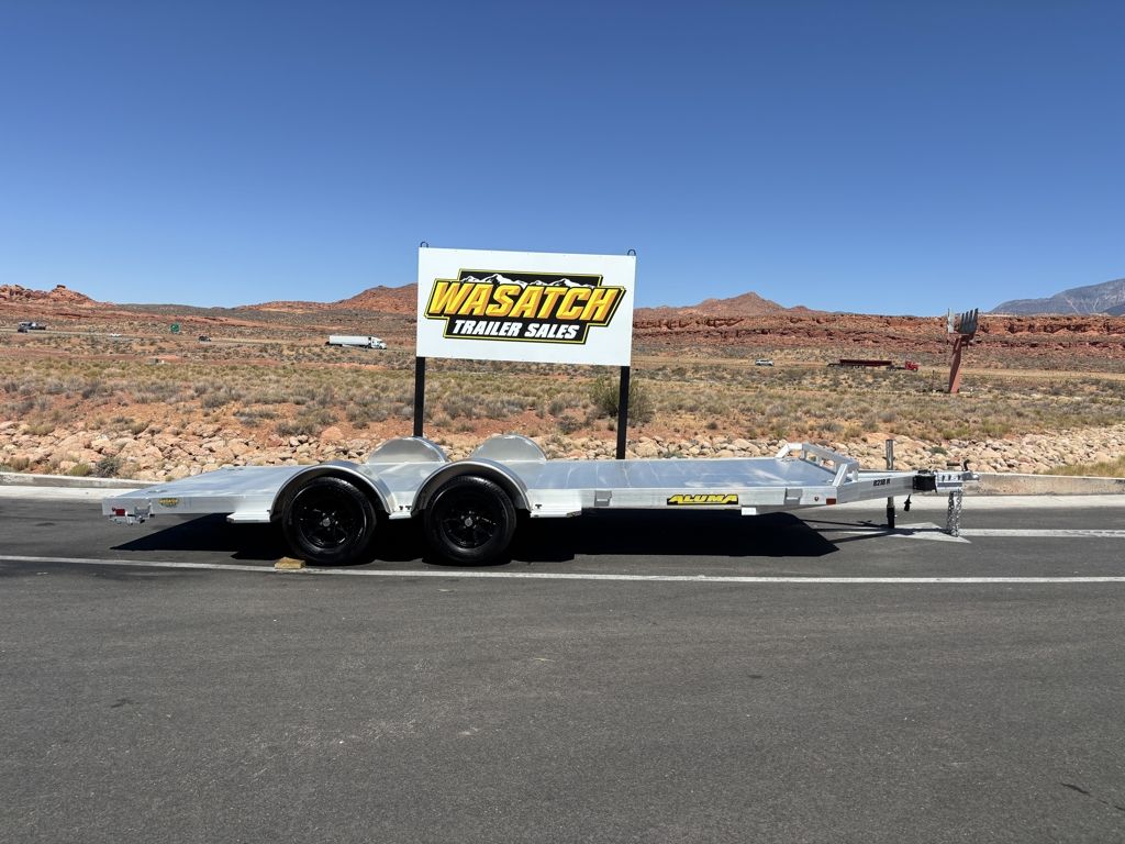 2026 Aluma 82''x18' Tandem Axle Aluminum Utility C