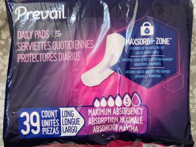 Prevail Daily Pads 39 count