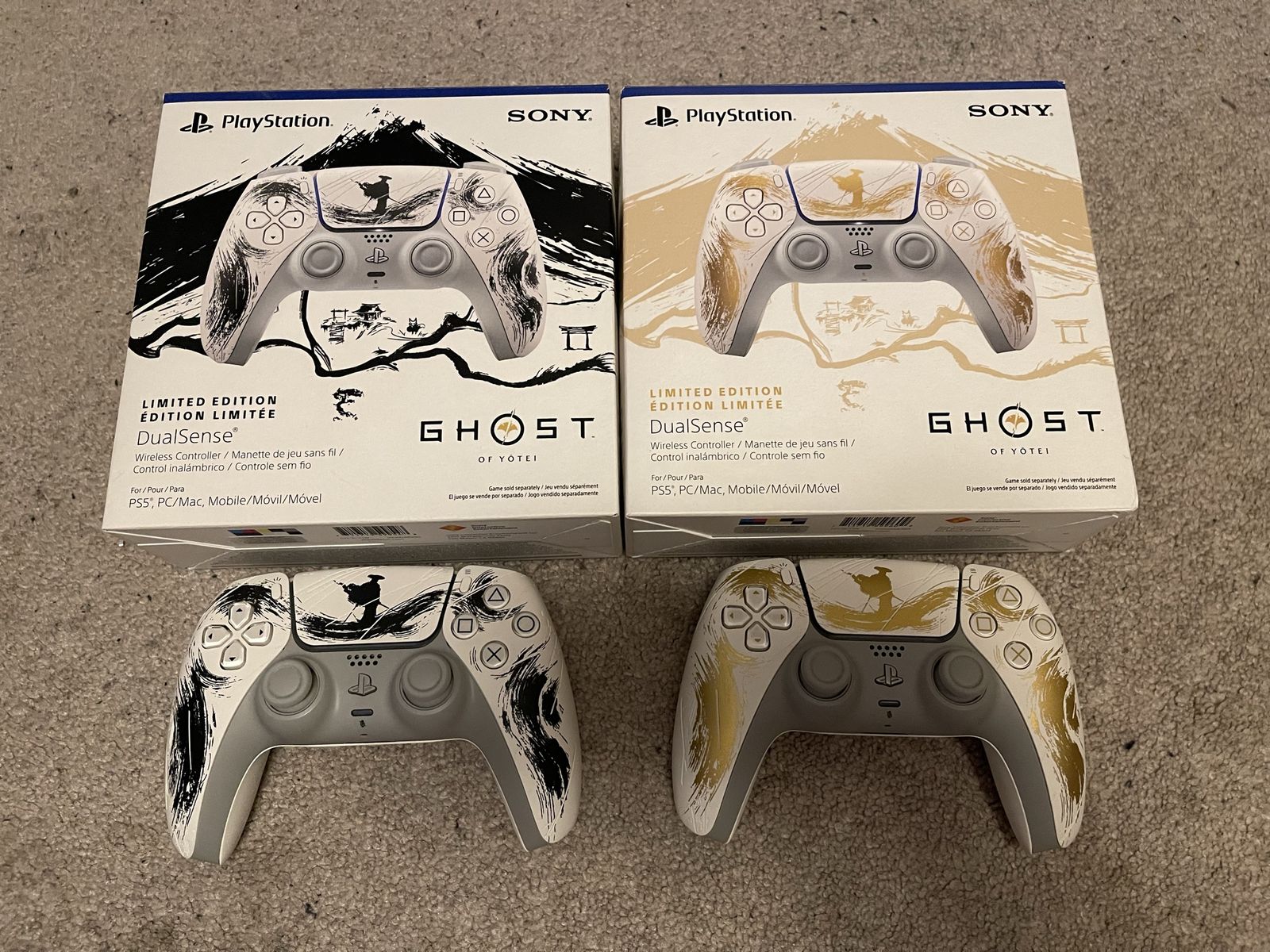 Ghost of Yōtei controllers
