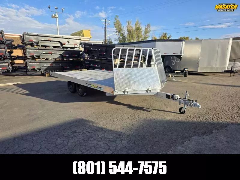 2026 Aluma 8616D (7x16) Aluminum Snowmobile Traile