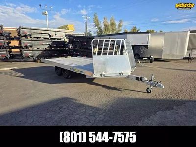 2026 Aluma 8616D (7x16) Aluminum Snowmobile Traile