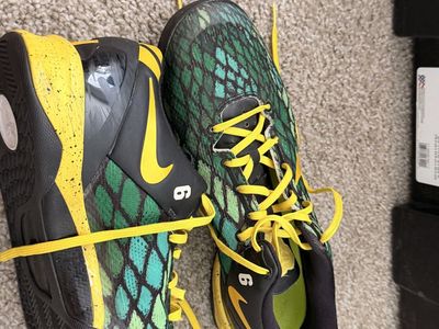 🦆 Nike Kobe 6 Oregon Ducks Nike ID PE Style Size 12 – Rare Colorway – $130 OBO