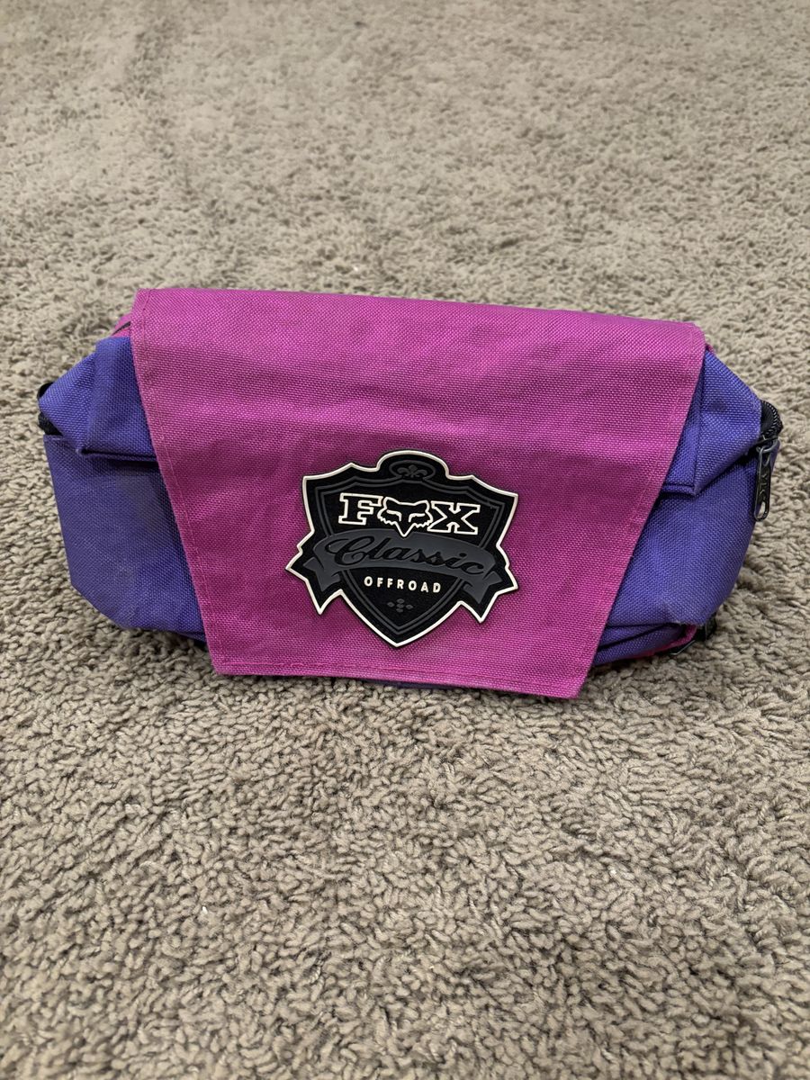 FOX Classic Offroad Waist Pack / Hip Pack – Pink & Purple – Great Condition