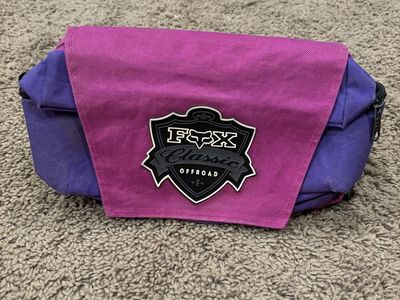 FOX Classic Offroad Waist Pack / Hip Pack – Pink & Purple – Great Condition