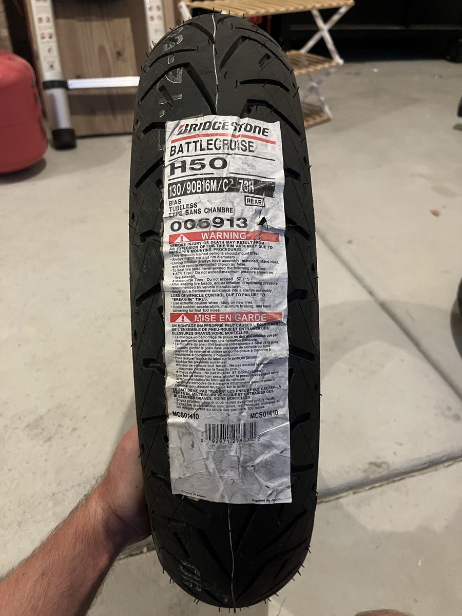 Bridgestone battlecruise 130/90/16