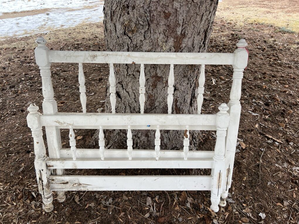 Wood Twin Bed Frame Head And Foot Only