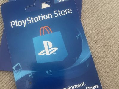 PlayStation gift card