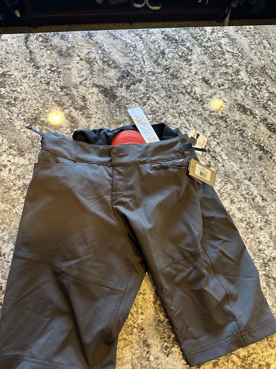 Specialized Cycling Shorts with Padded Liner - Gray