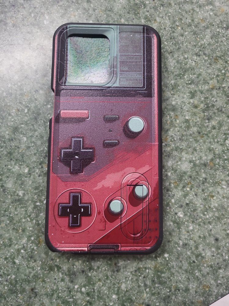 BFUKYOU For Moto G S...3, Old Gaming Console Phone Case, New, Black/Red