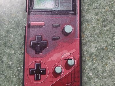 BFUKYOU For Moto G S...3, Old Gaming Console Phone Case, New, Black/Red