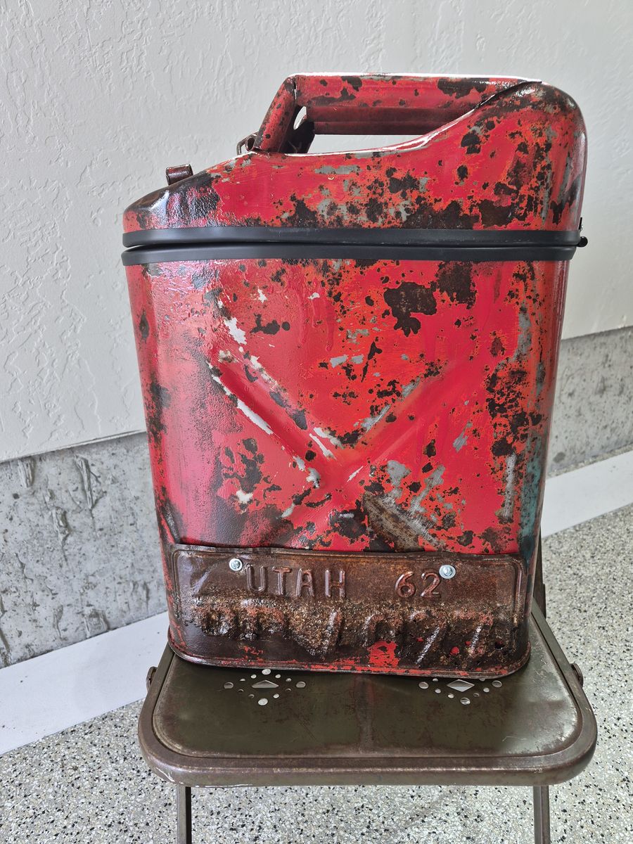 Man cave garbage can