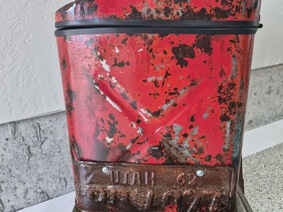 Man cave garbage can