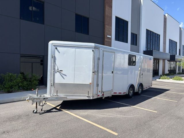 Cargo Trailer, ATV and Snowmobile hauler. ALCOM Stealth 22' aluminum hitch pull Cargo Trailer