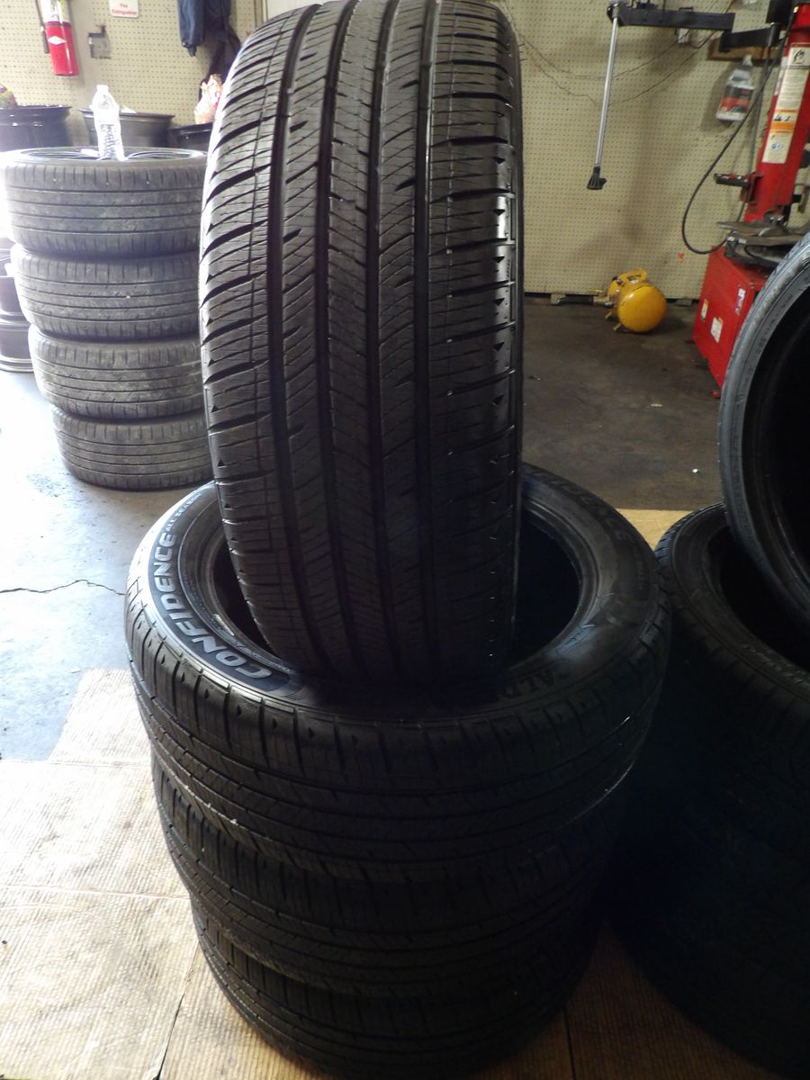 225/50R18 CONFIDANCE CALDERA A/S SET OF USED TIRES