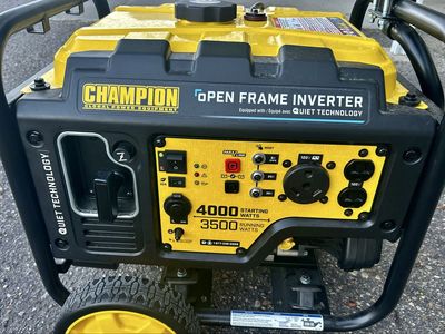 Champion 4000 Watt Open Frame Generator