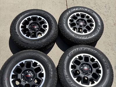 2026 Tacoma TRD off road wheels and BFG 265/70R17 Trail - Terrain