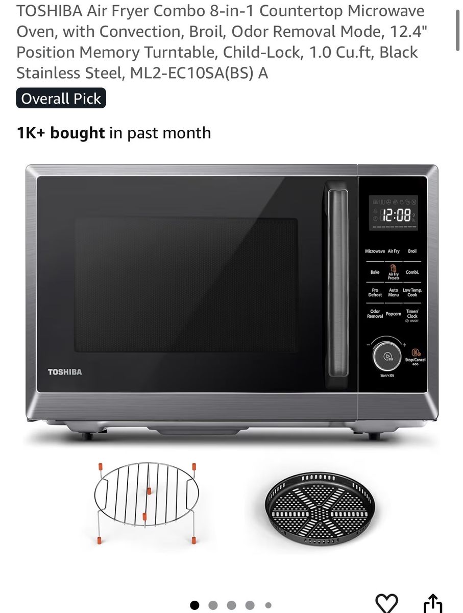 Microwave/air fryer