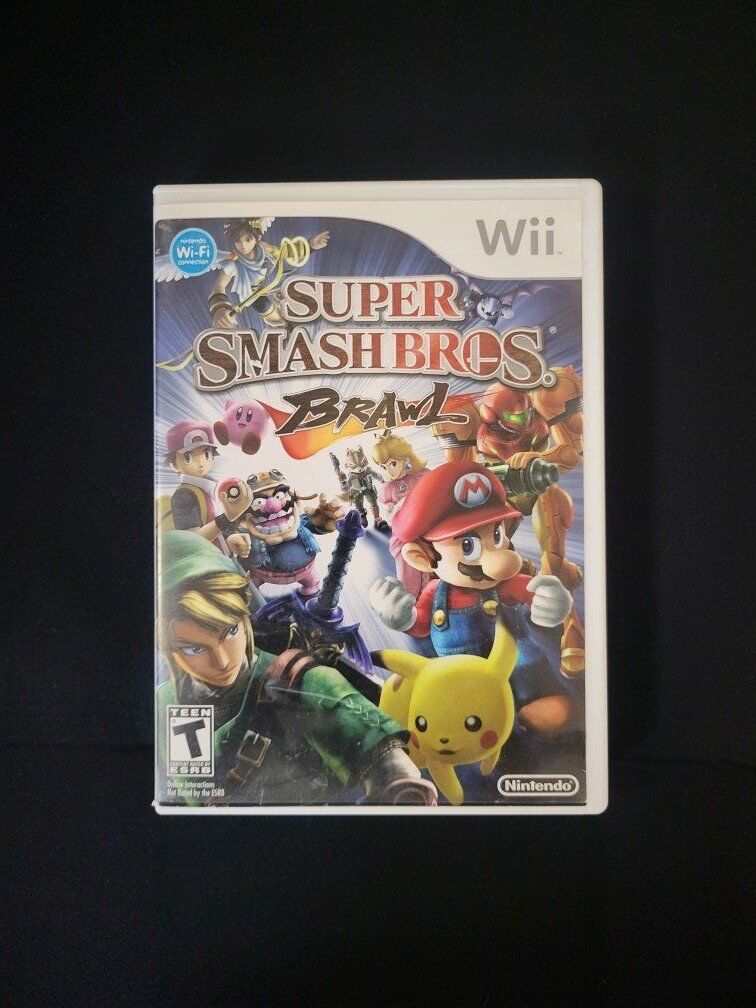 Super Smash Bros. Brawl Nintendo Wii 2008 Complete