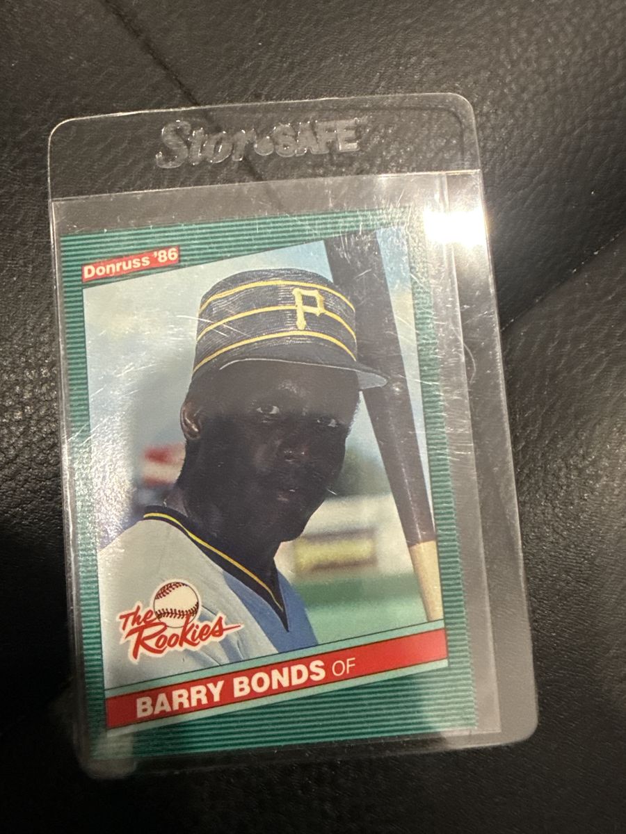 Barry Bonds RC card
