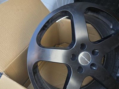 Veloce 5-Spoke Black Alloy Wheel Rim 19 inch