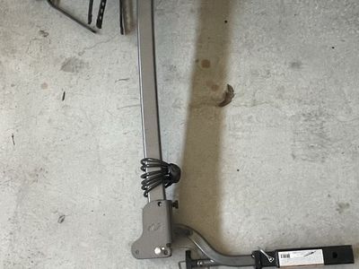 Kuat Beta 2-Bike Hitch Mount Rack - Gray, 1.25” w/ 2” Hitch Adapter