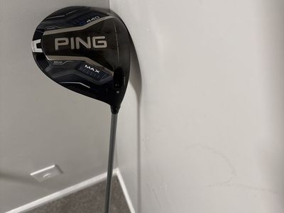 Ping Driver G440 Max 35 G fujikura senior flex