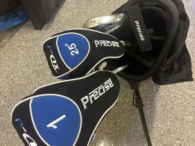 Precise x7 junior Golf Club set with stand bag gre