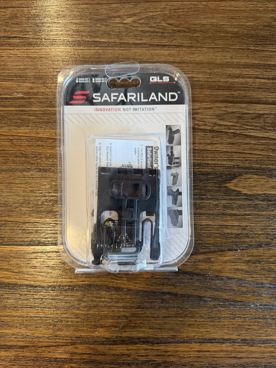 Safariland QLS Quick Attachment Holster System Locking Fork & Receiver Plate Set