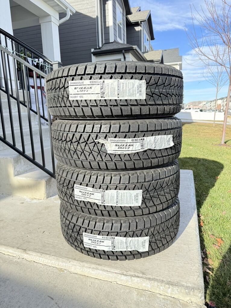 245/65R17 Bridgestone Blizzak DMV2 Brand New